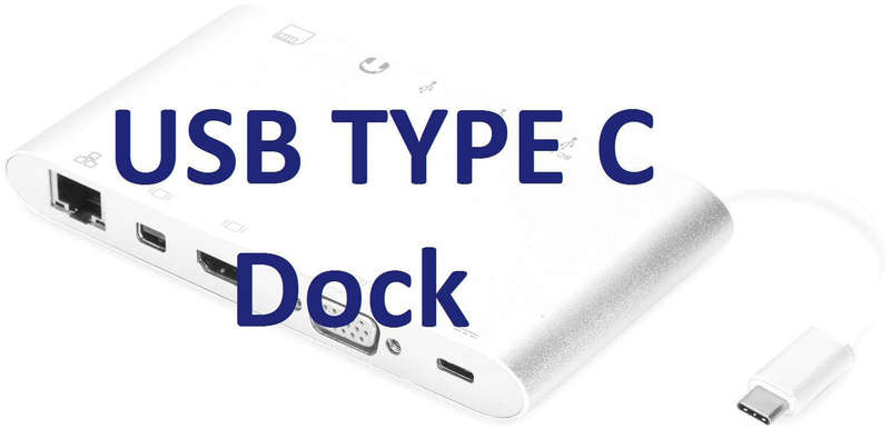 RCT DS-CN3269 USB Type-C Desktop Docking Station