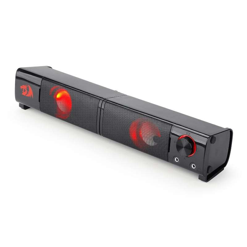 Redragon 2.0 Sound Bar 2x3W 3.5mm - Black