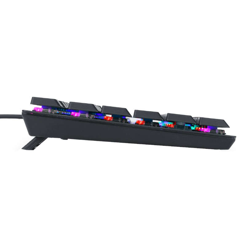 Redragon Keyboard Mechanical Aps RGB 10KLESS Tenkeyless Black - RD-K607-RGB