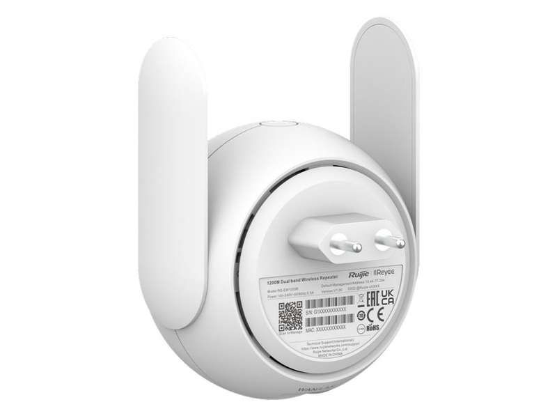 Reyee Dual Band AC 1200Mbps 4dBi Mesh Range Extender | RG-EW1200R