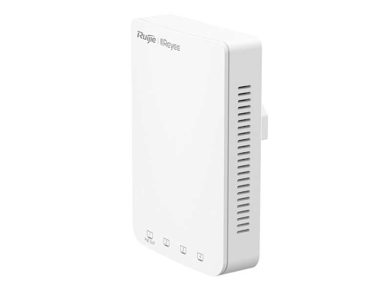Reyee Dual Band WiFi 5 1300Mbps 5 Port Gigabit Mesh In-Wall AP | RG-RAP1200(P)