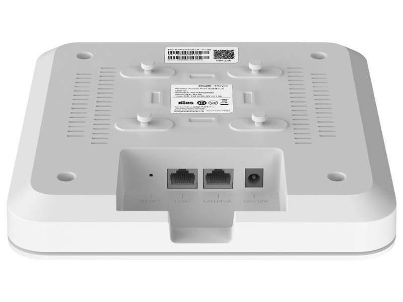 Reyee Dual Band AC Fast Ethernet Wave 2 Ceiling Mount AP | RG-RAP2200(F)