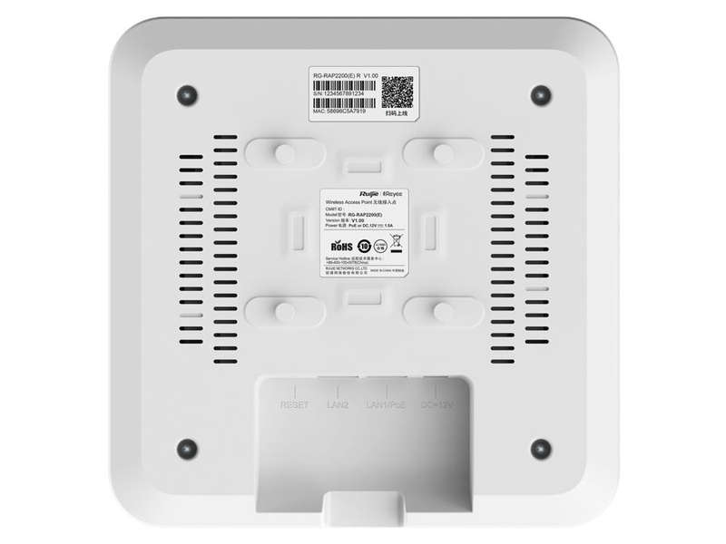 Reyee Dual Band AC Gigabit Wave 2 Ceiling Mount AP | RG-RAP2200 E