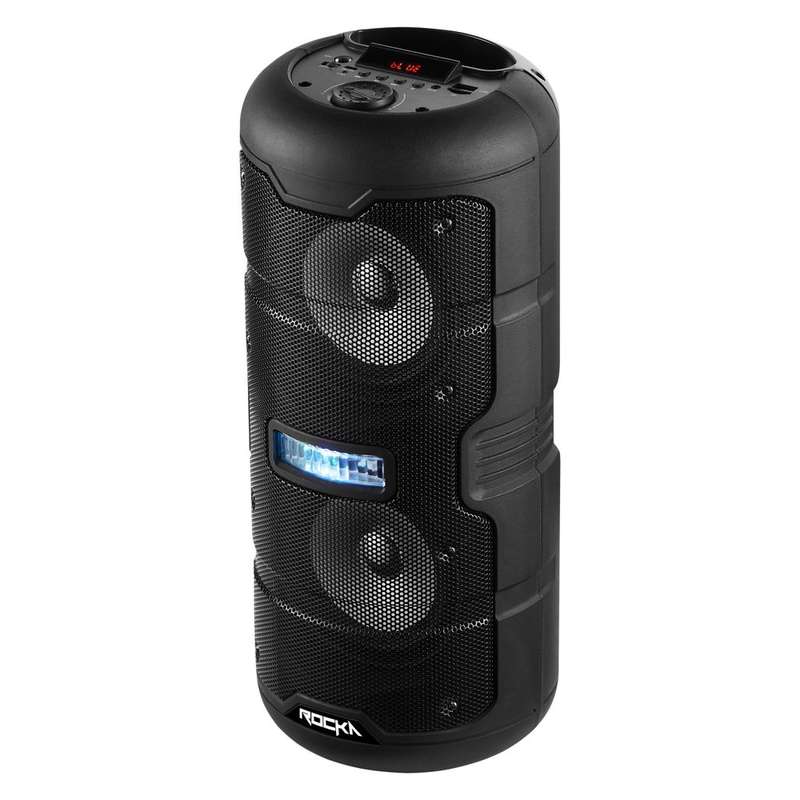 Rocka Boost X Dual 5.25 inch Series Party Speaker + Microphone