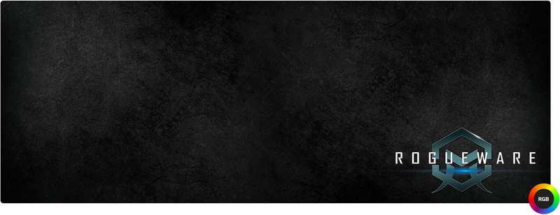 Rogueware RGB XXL deskpad mouse pad - 800 x 300 x 3mm