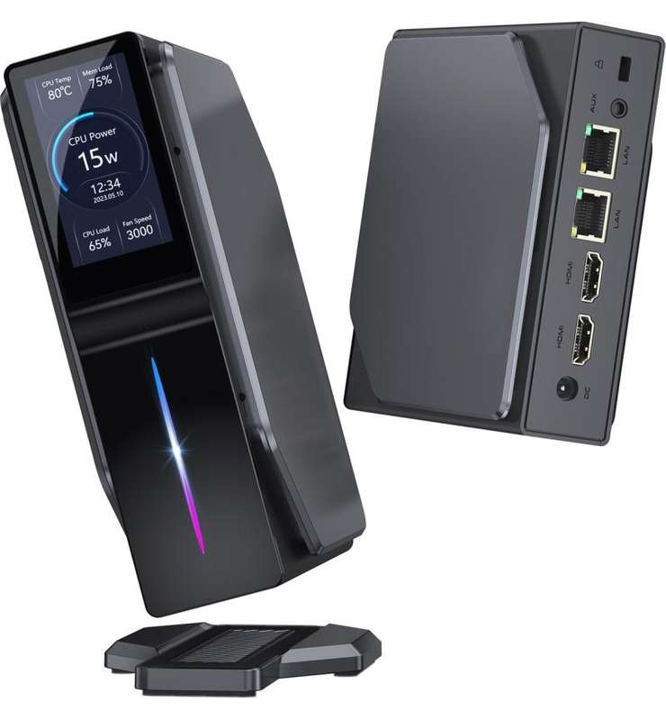Decibell Mini PC N150 16GB 512GB SSD Windows 11 Pro