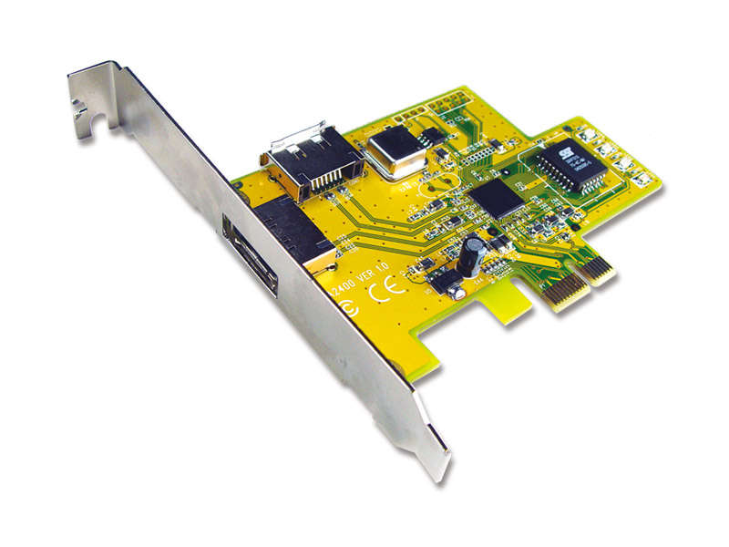 Sunix PCI Express Serial ATA 1+1 channels Card