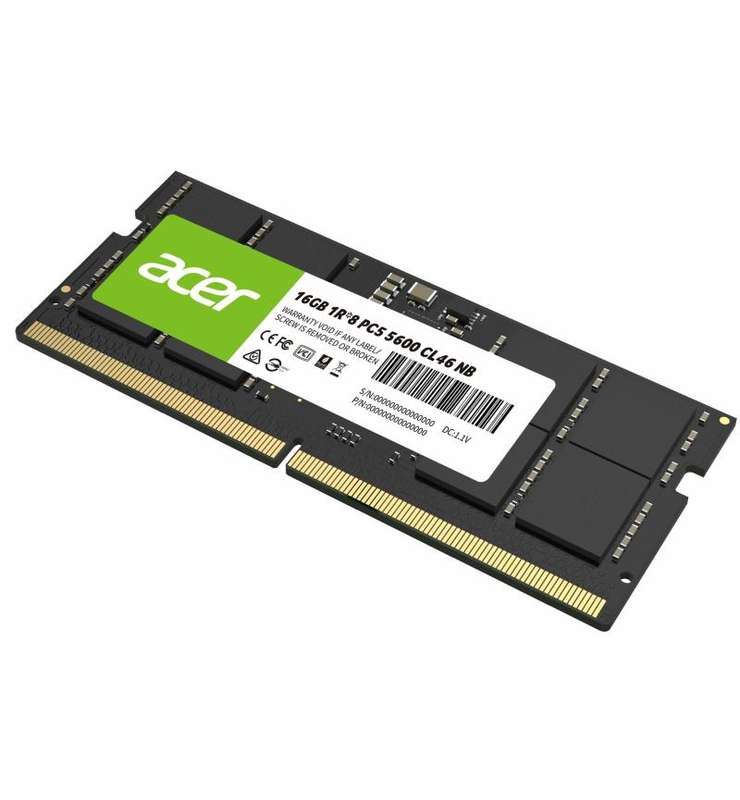 Acer 16GB DDR5 Laptop Memory 5600mhz