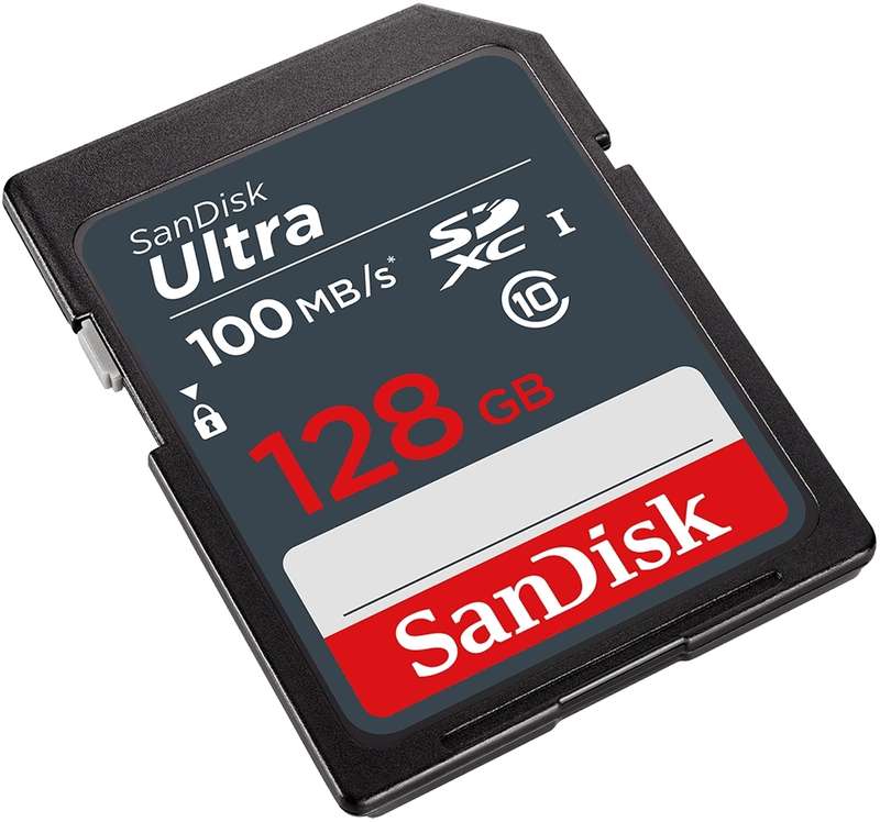 Sandisk Ultra 128GB SDXC Secure Digital Memory card