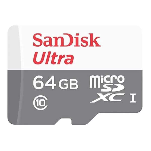 SanDisk Memory Card 64GB MicroSDXC Class 10