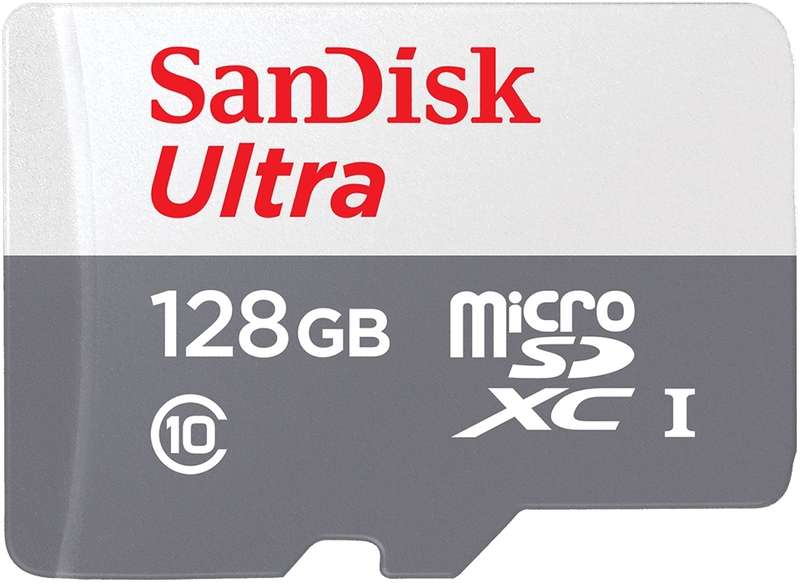SanDisk 128GB Ultra MicroSDXC 100MB/s Class 10 UHS-I