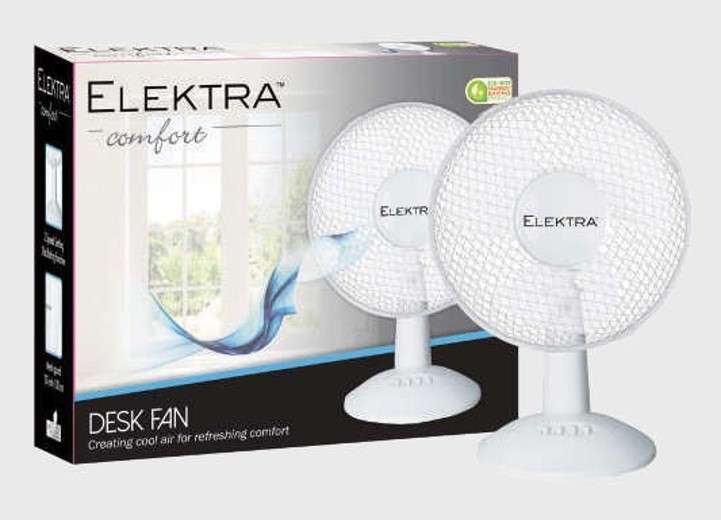 Elektra Desk Fan 30cm
