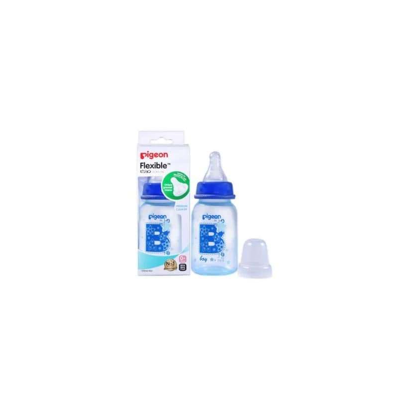 Pigeon - Flexible Bottle STD Neck Blue - 120ml