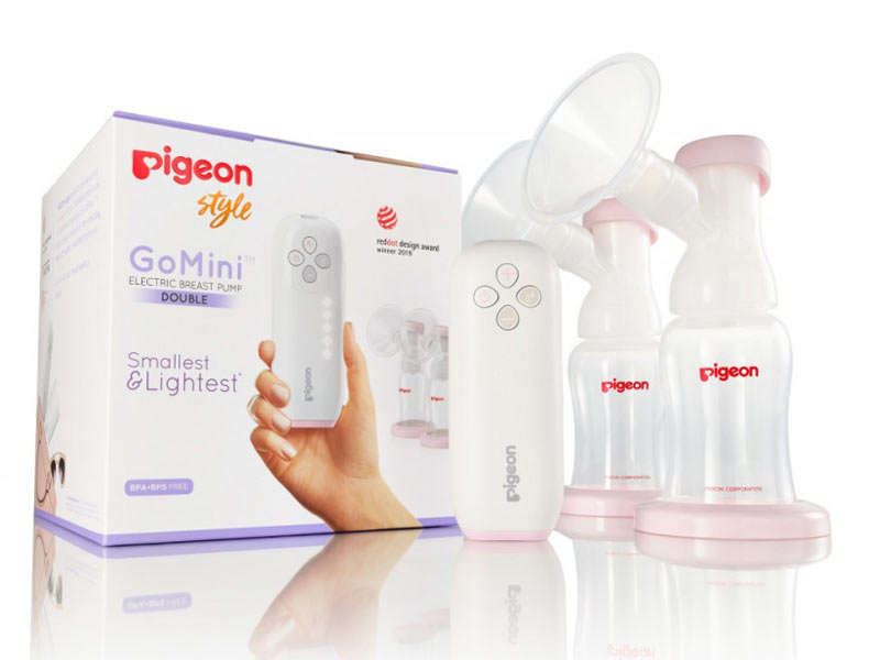 Pigeon Gomini 8140 Electric Breast Pump - Double - White