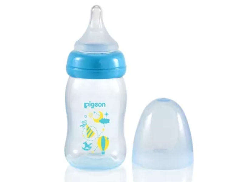 Pigeon 160ml Peristaltic Plus Pp Bottle(SS Hole)