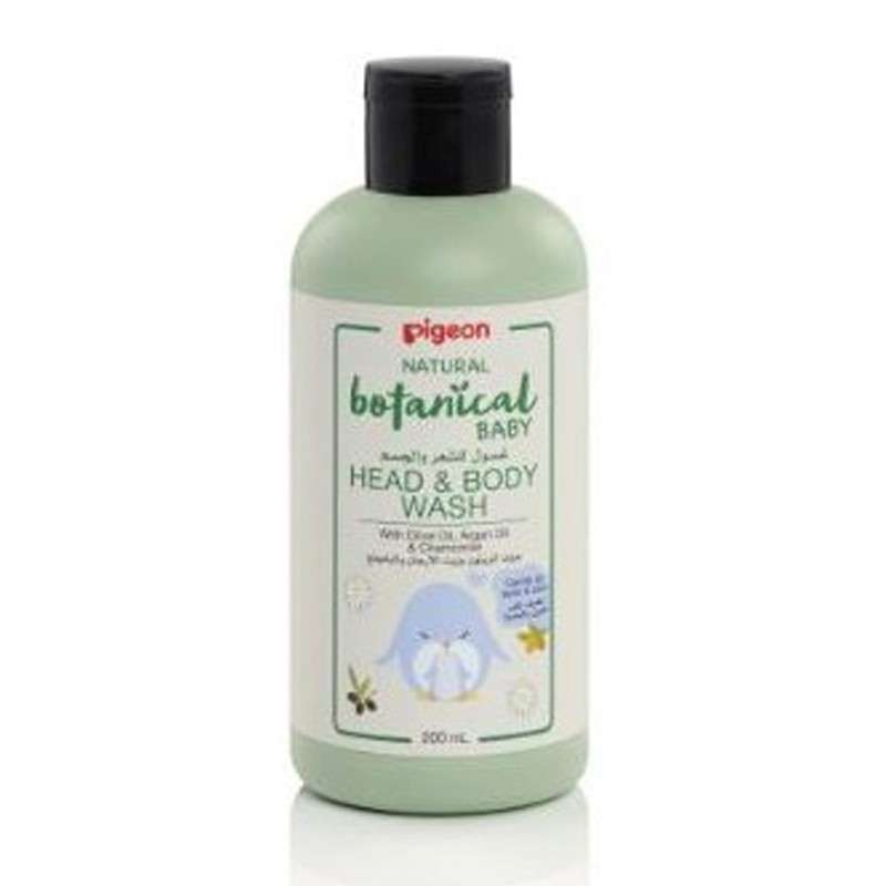 Pigeon - Natural Botanical Head &amp; Body Wash 200ml