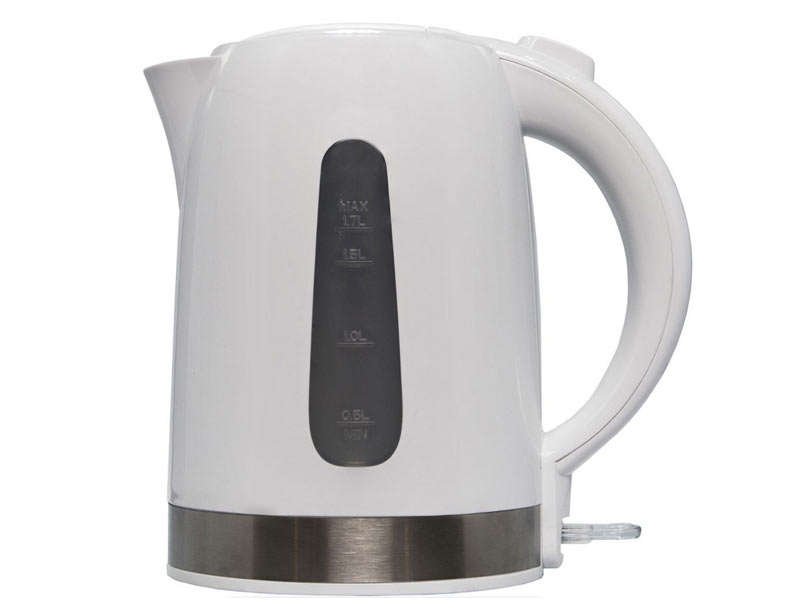 Elektra 1.7L Plastic White Kettle