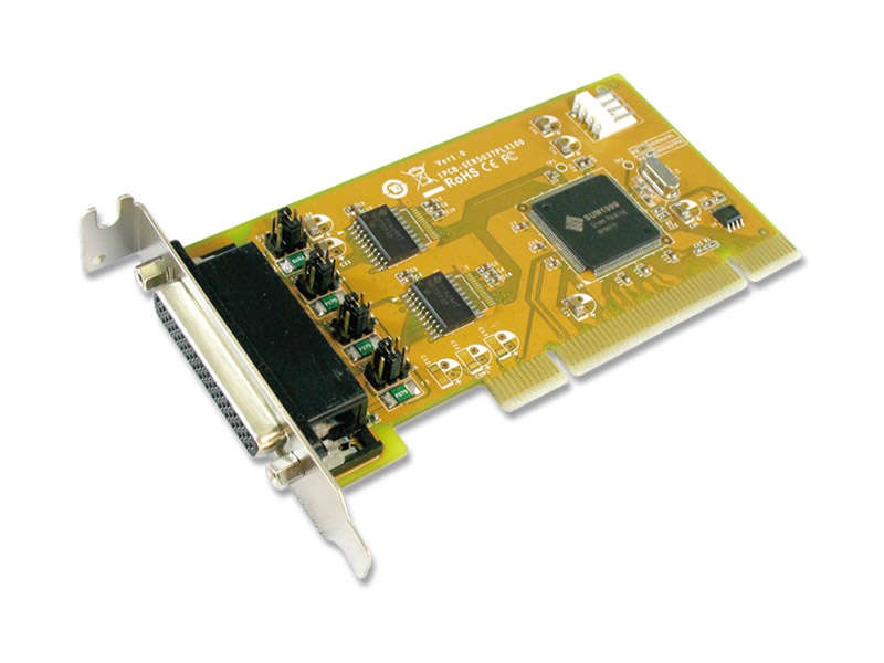 Sunix 2-port RS-232 Universal PCI Low Profile Serial Board With Power Output