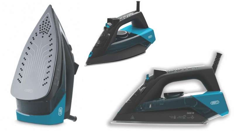 Defy 2600w Black With Blue Steam Iron