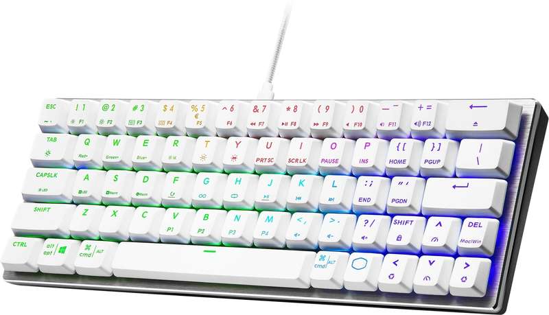 Cooler Master SK620 ARGB Keyboard White USB