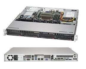 SuperMicro 813MFTQC-350CB2 Server Rackmount Chassis 1U No motherboard