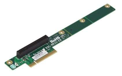 Super Micro PCI-E x8 Riser Card 1U