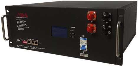 Sunnew 5.12kWh LiFePO 51.2V DC Rack Mount Inverter Battery