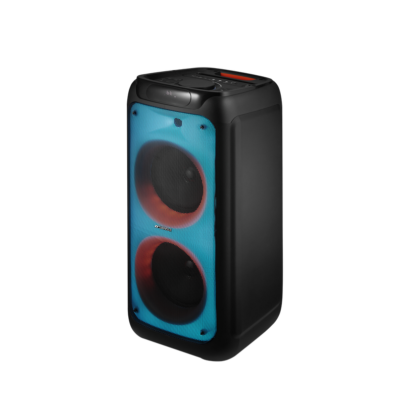 Sansui SNP80 8-Inch Party Speaker - Powerful Sound in a Compact Design Black
