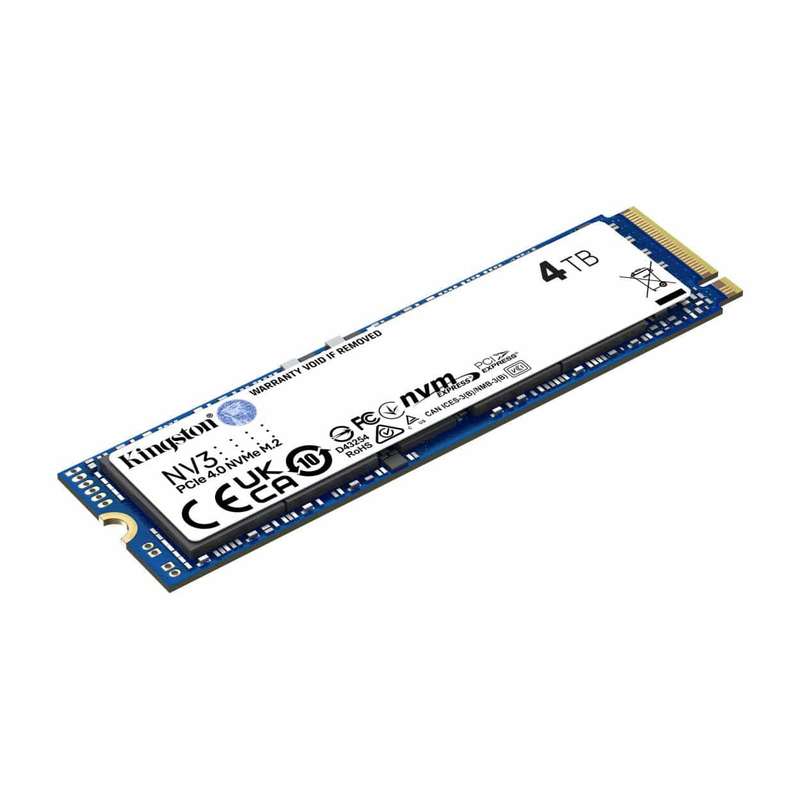 Kingston NV3 M.2 4TB PCIe 4.0 NVMe Internal SSD