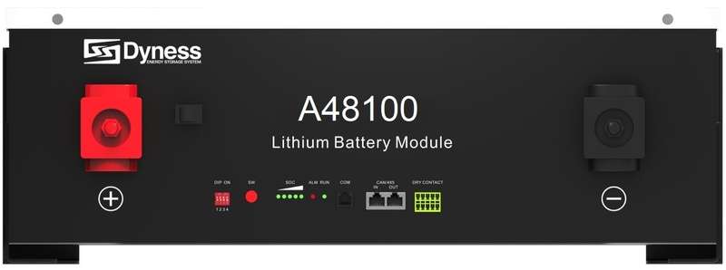 Mecer Dyness A48100 48V DC 4.8kWh Lithium Battery
