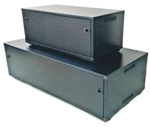 Mecer Battery box Black - fits 1x 200A - adjustable feet