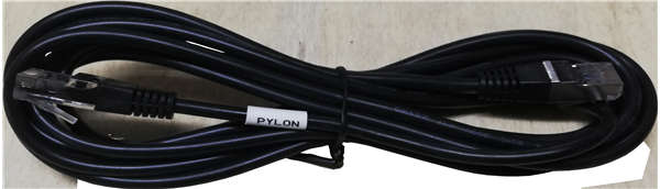 Cable RJ45+RJ45 Black Pylon 8P4C 3500 MM ( 43-101203-02G )