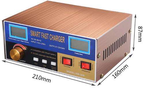 Solarix Smart Fast Intelligent Battery Charger