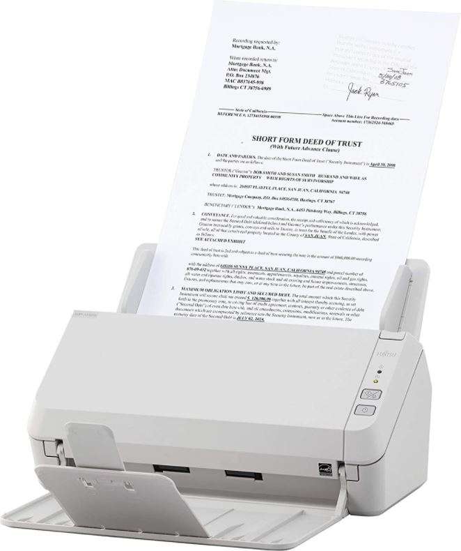 Fujitsu ScanPartner SP-1130N 30ppm / 60ipm A4 Duplex ADF LED Office Scanner