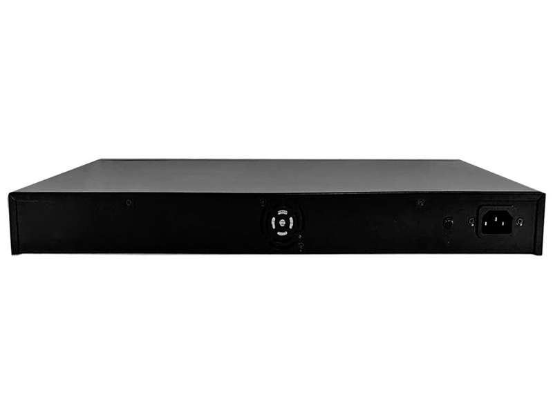 24 Port Fast Ethernet AI PoE Switch with 2GE/1SFP Uplink