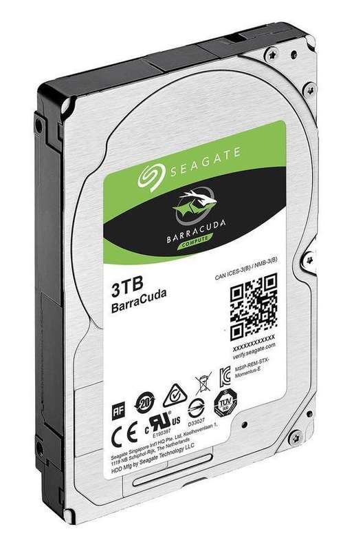 Seagate Barracuda 4TB 2.5 inch 5400rpm SATA 6Gb/s 128mb Cache Hard Drive