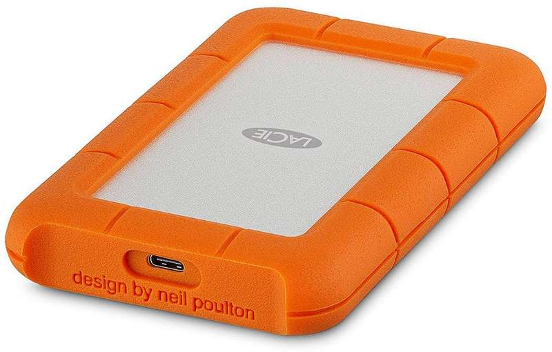 LaCie Rugged USB-C 1TB Mobile Hard Disk Drive