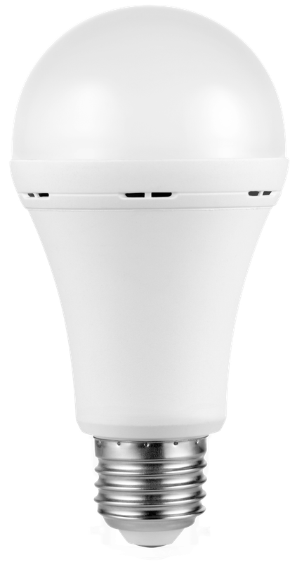 SWITCHED 9W A60 Rechargeable LED Light Bulb  E27 Cool White