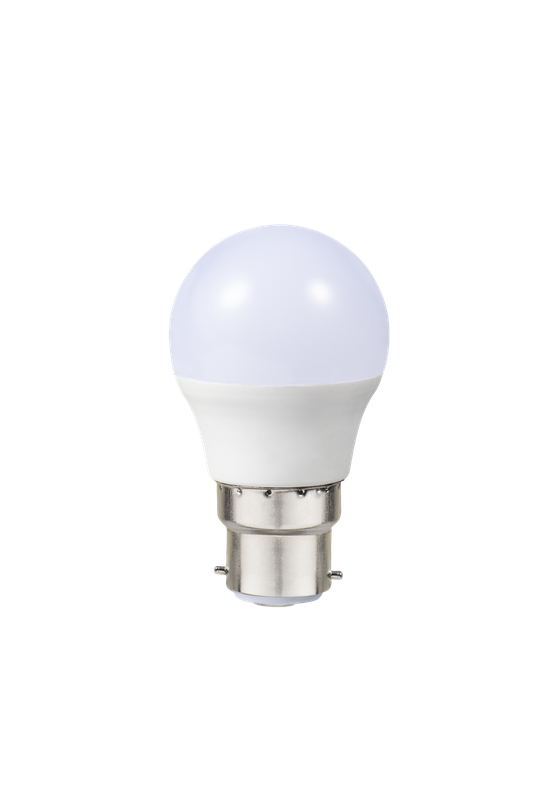 SWITCHED 5W Golfball LED Light Bulb B22 - Warm White