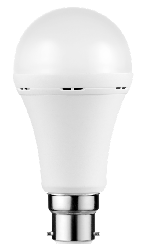 SWITCHED 5W A60 Rechargeable B22 LED Light Bulb Warm White