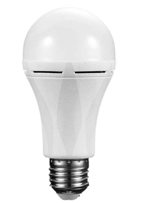 SWITCHED 9W A60 Rechargeable Fast Charge E27 LED Cool White