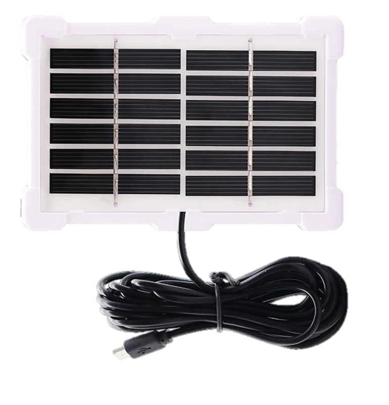 SWITCHED Solar Powered LED Light Bulb Solar Panel Included - White