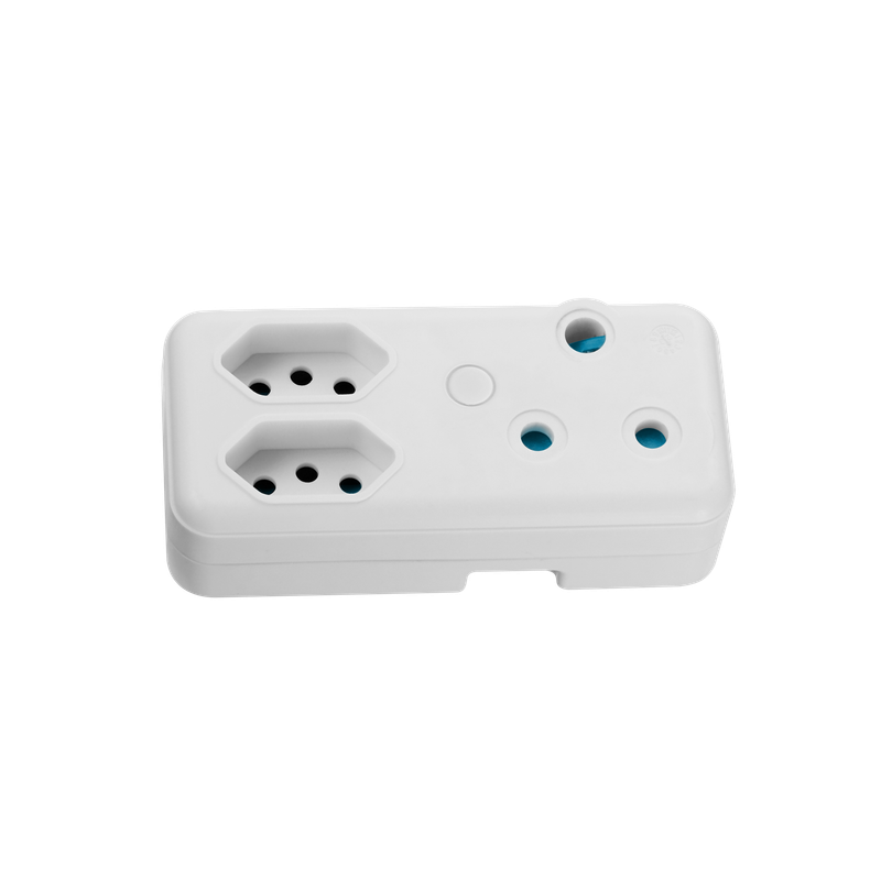 SWITCHED 3 PIN Adaptor - 1 x 16A 2 X 5A Euro