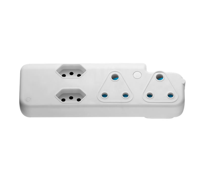 SWITCHED 3 PIN Adaptor - 2x 16A2X5A 3PIN Euro