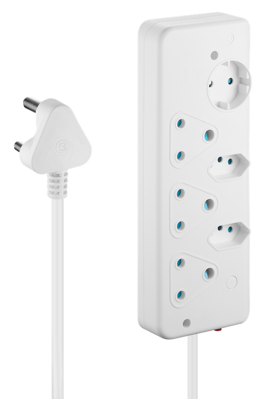 SWITCHED 6 Way Basic Multiplug