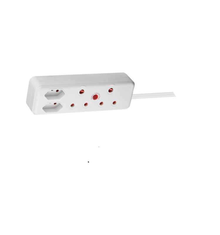 SWITCHED 4-Way Medium Surge Extension Lead 10M