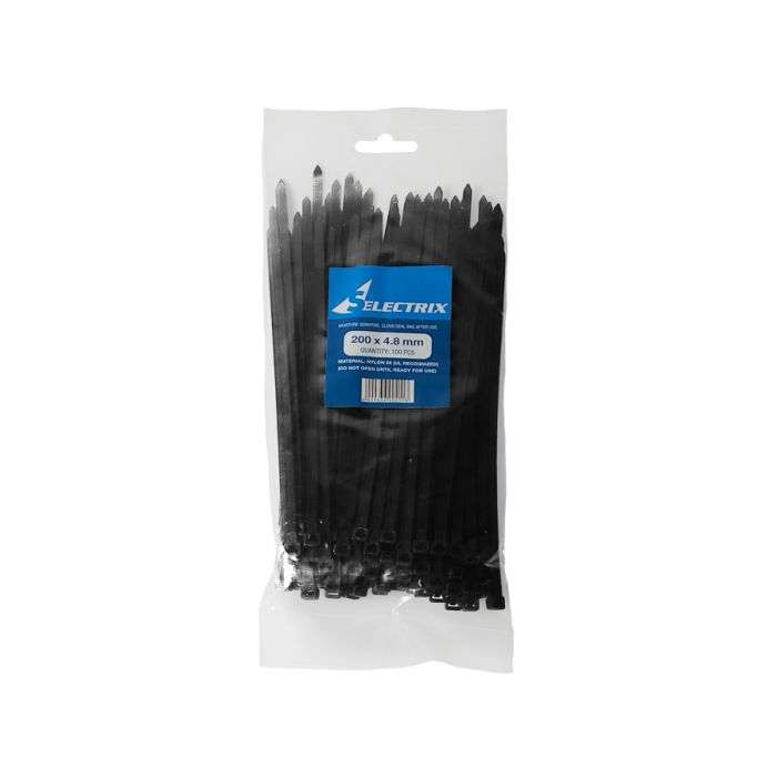 Cable Ties T50R 200 x 4.8mm