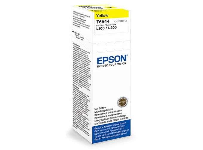 Epson Ink Bottle T6644 Yellow | T66444A