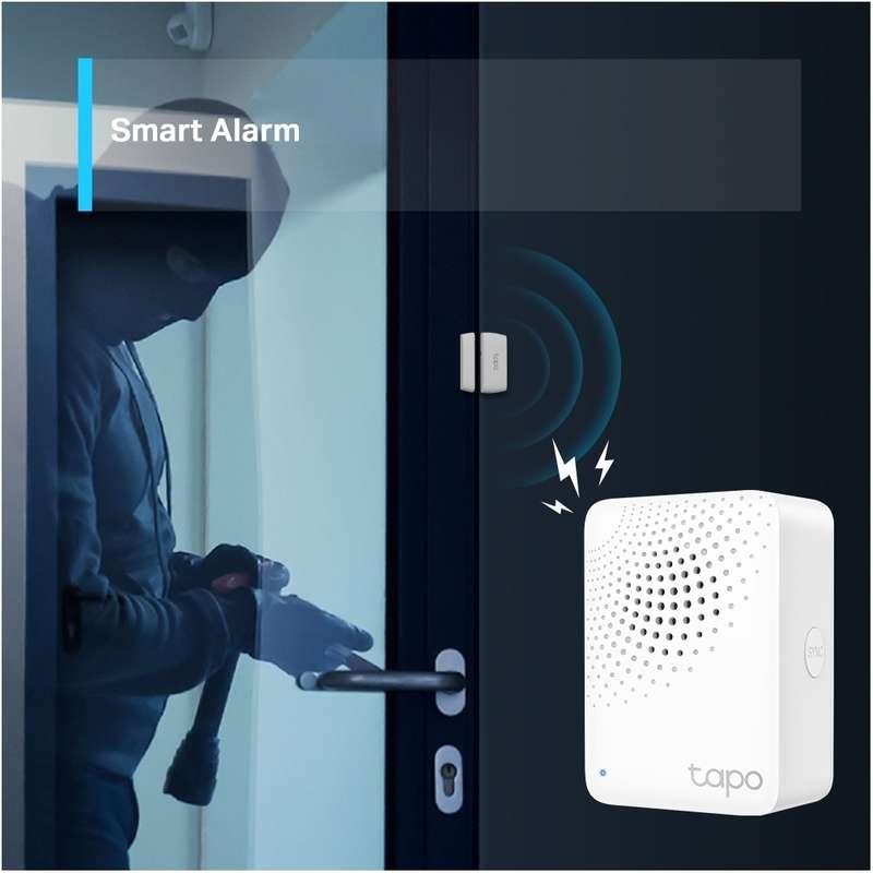 TP-Link Tapo H100 Smart Wi-Fi 868MHz Hub with Chime