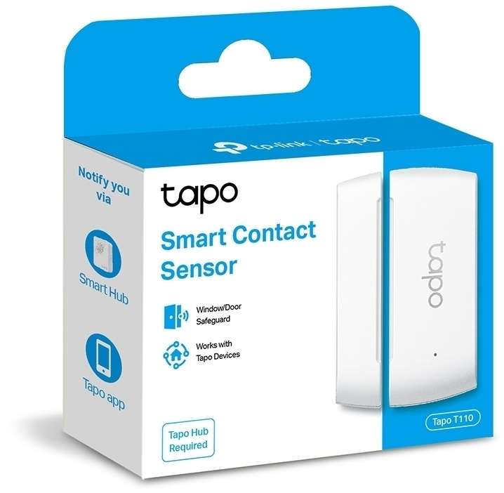 TP-Link Tapo T110 Smart 868MHz Door and Window Sensor CR2032 battery